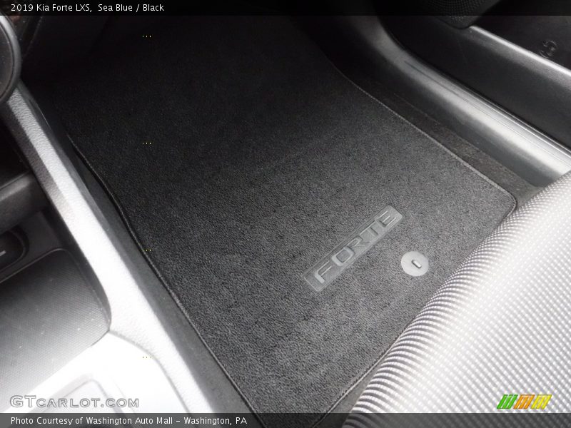 Sea Blue / Black 2019 Kia Forte LXS