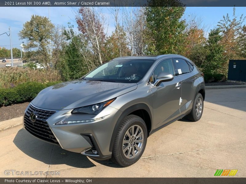 Atomic Silver / Glazed Caramel 2021 Lexus NX 300 AWD