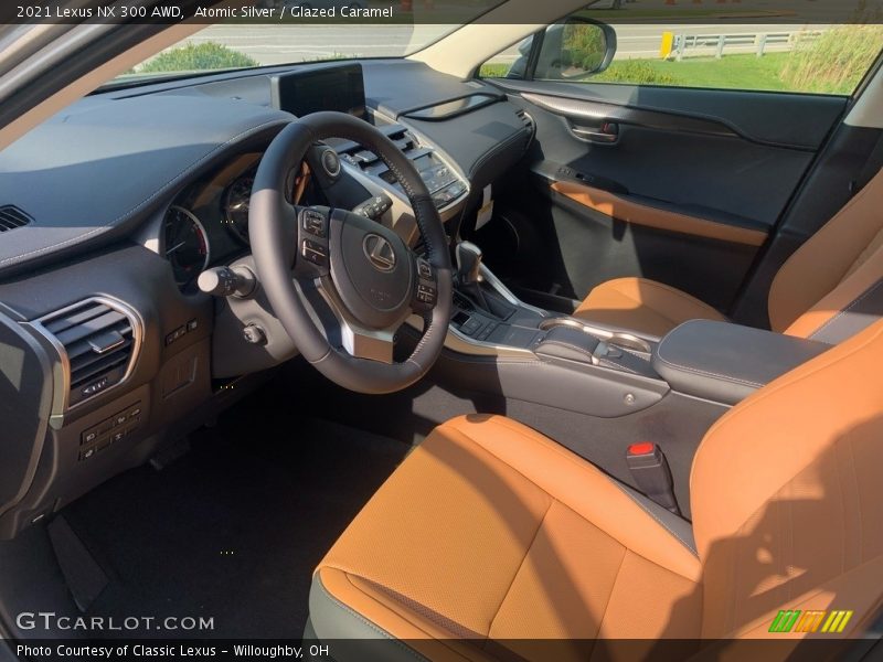 Atomic Silver / Glazed Caramel 2021 Lexus NX 300 AWD