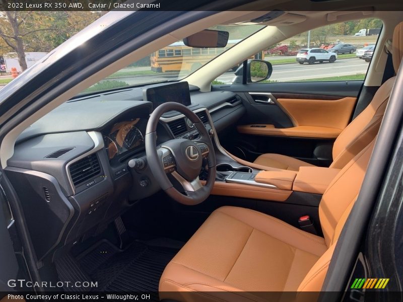  2022 RX 350 AWD Glazed Caramel Interior