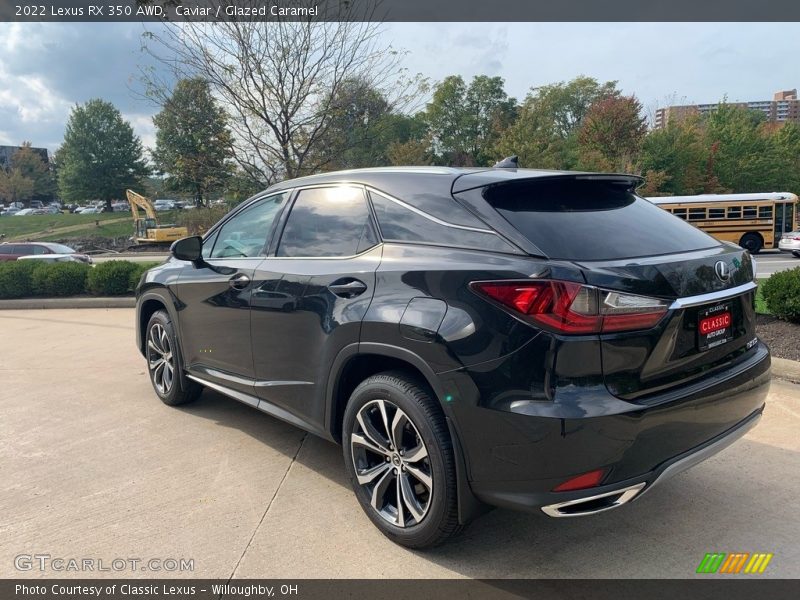 Caviar / Glazed Caramel 2022 Lexus RX 350 AWD