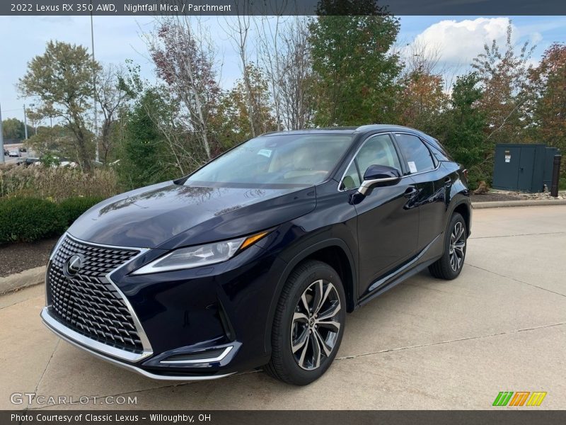 Front 3/4 View of 2022 RX 350 AWD