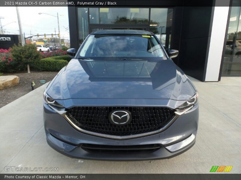Polymetal Gray / Black 2021 Mazda CX-5 Carbon Edition AWD