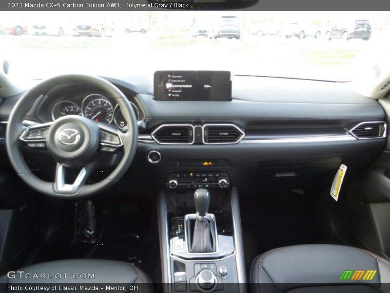 Polymetal Gray / Black 2021 Mazda CX-5 Carbon Edition AWD