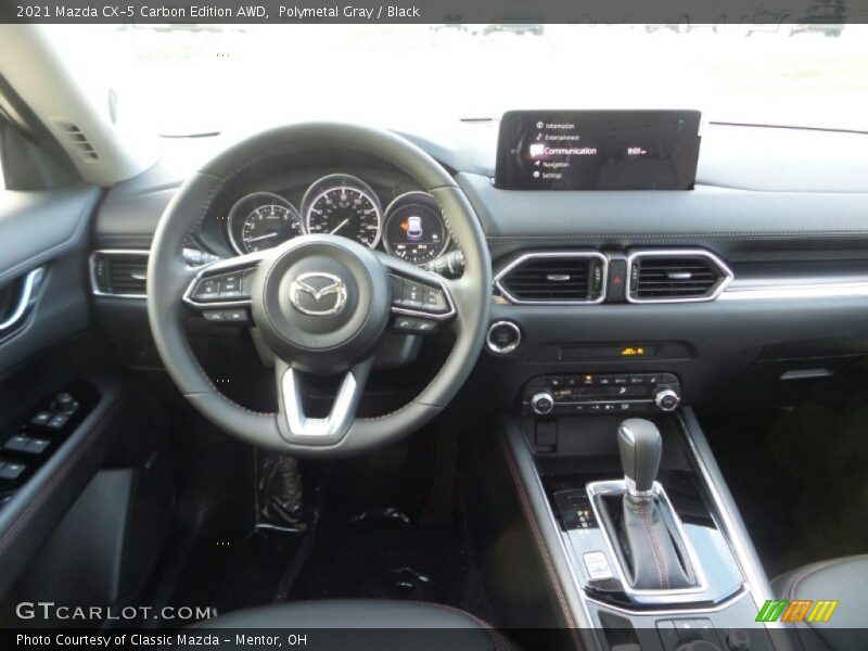 Polymetal Gray / Black 2021 Mazda CX-5 Carbon Edition AWD