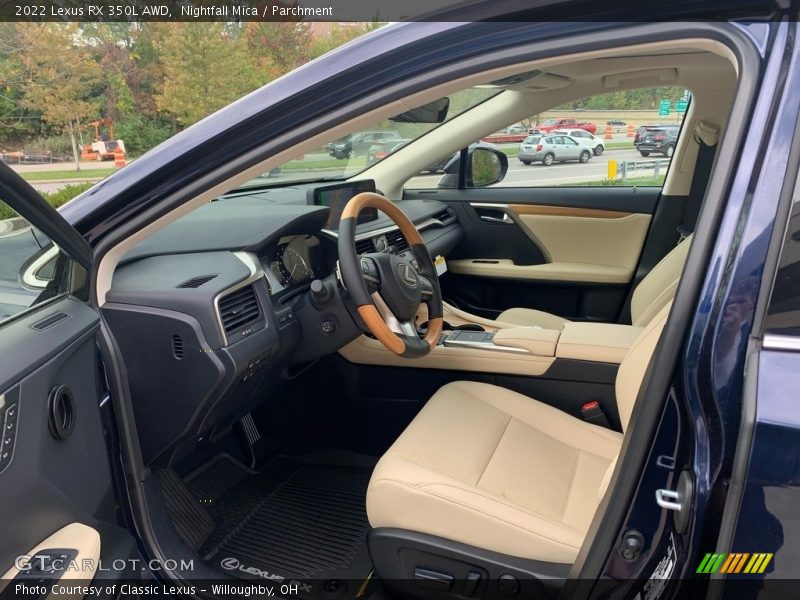  2022 RX 350L AWD Parchment Interior