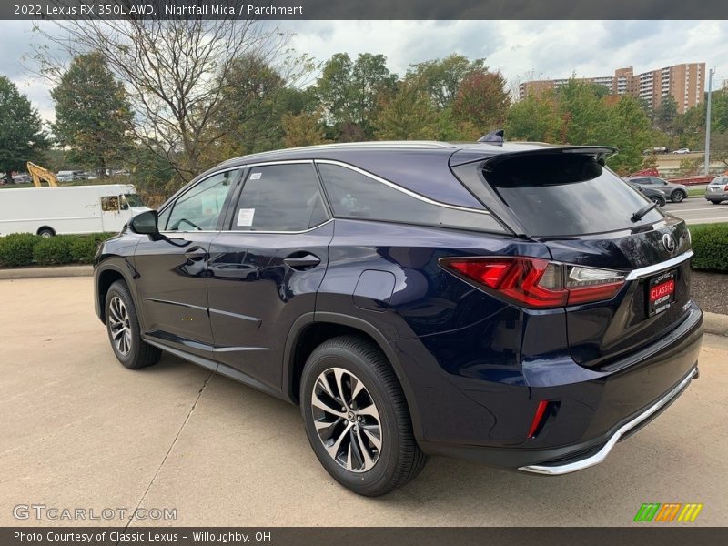 Nightfall Mica / Parchment 2022 Lexus RX 350L AWD