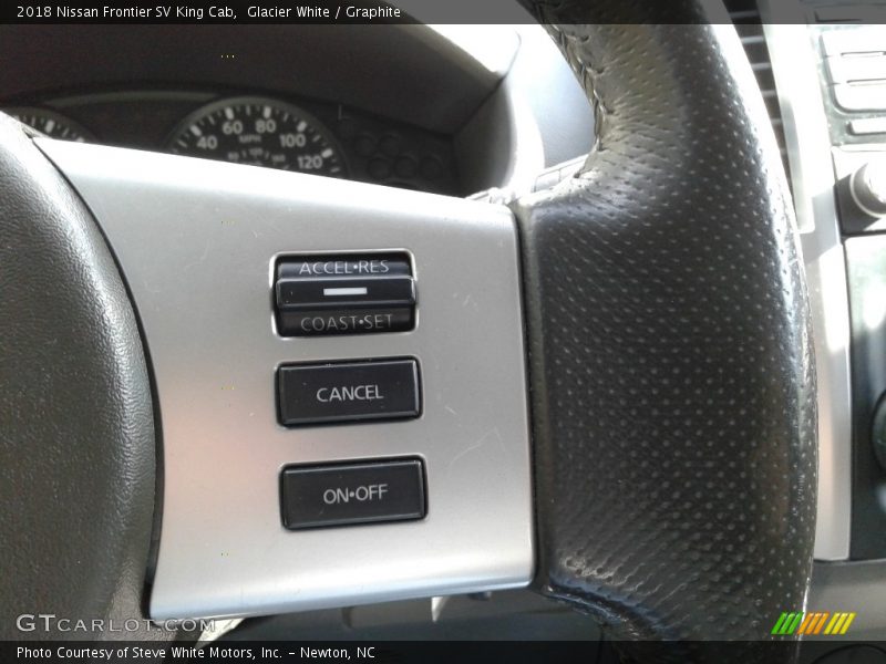 Glacier White / Graphite 2018 Nissan Frontier SV King Cab