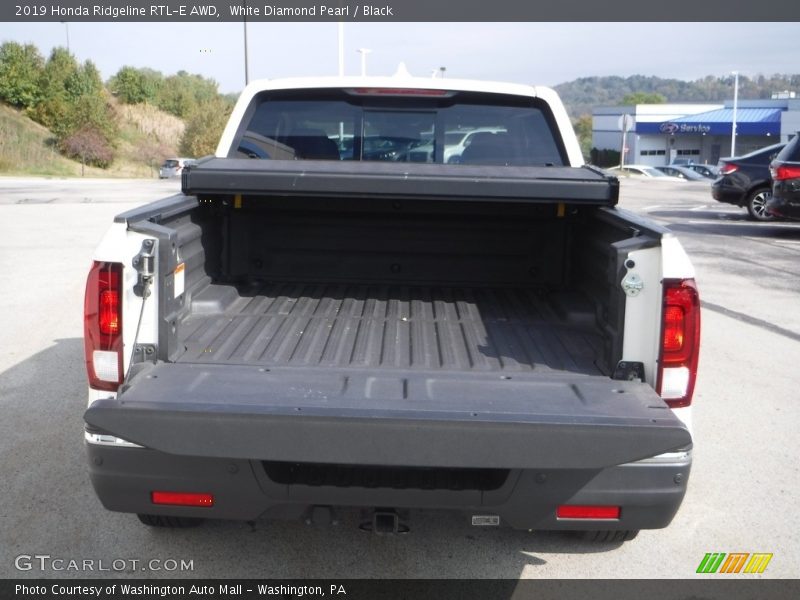 White Diamond Pearl / Black 2019 Honda Ridgeline RTL-E AWD