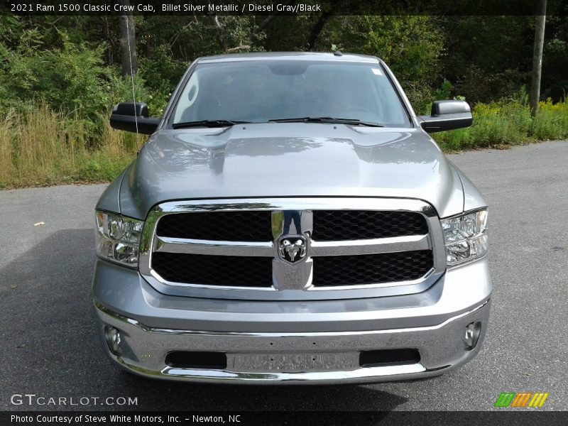 Billet Silver Metallic / Diesel Gray/Black 2021 Ram 1500 Classic Crew Cab