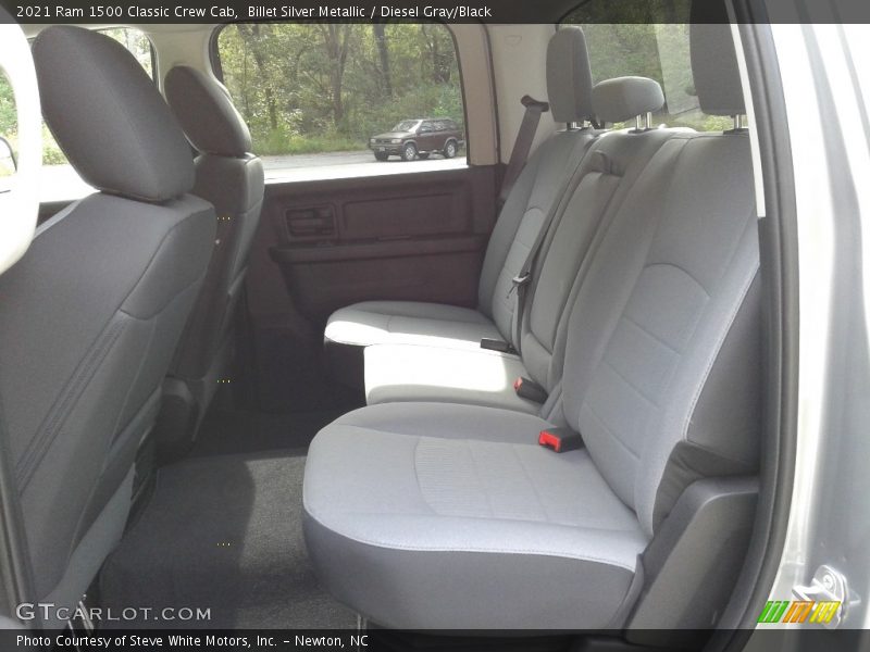 Billet Silver Metallic / Diesel Gray/Black 2021 Ram 1500 Classic Crew Cab