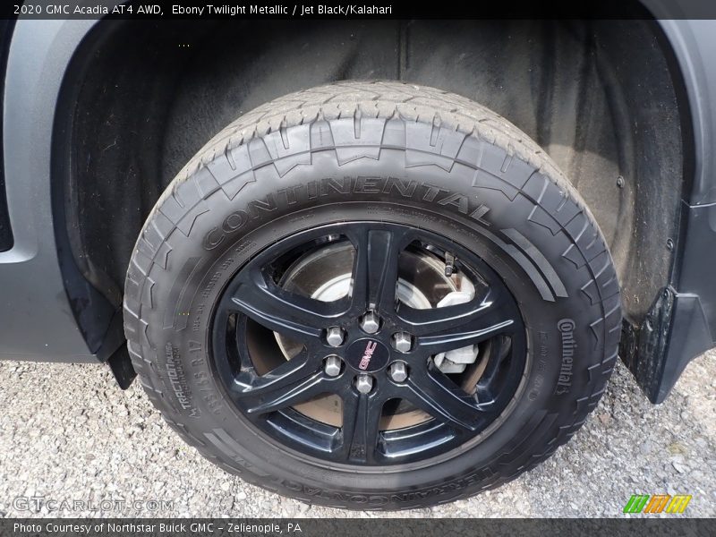 Ebony Twilight Metallic / Jet Black/Kalahari 2020 GMC Acadia AT4 AWD