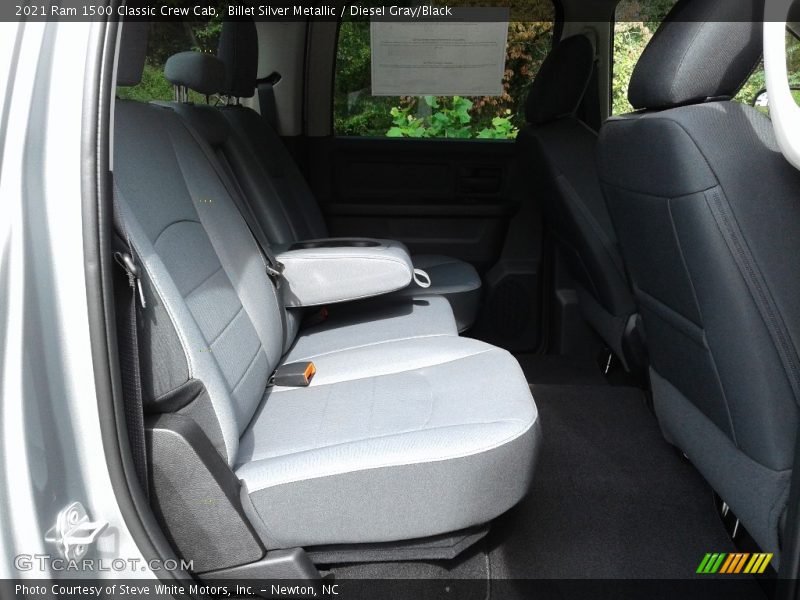 Billet Silver Metallic / Diesel Gray/Black 2021 Ram 1500 Classic Crew Cab