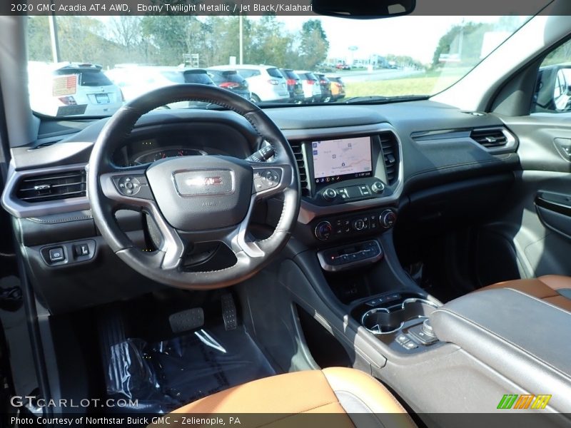 Ebony Twilight Metallic / Jet Black/Kalahari 2020 GMC Acadia AT4 AWD
