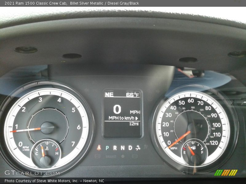  2021 1500 Classic Crew Cab Classic Crew Cab Gauges