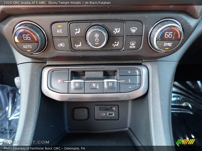 Ebony Twilight Metallic / Jet Black/Kalahari 2020 GMC Acadia AT4 AWD
