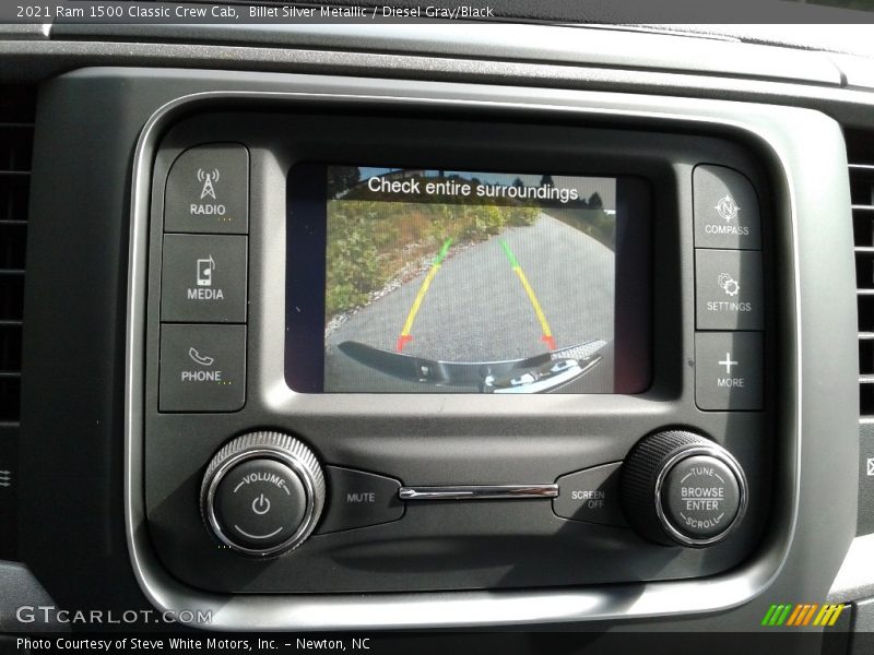 Billet Silver Metallic / Diesel Gray/Black 2021 Ram 1500 Classic Crew Cab