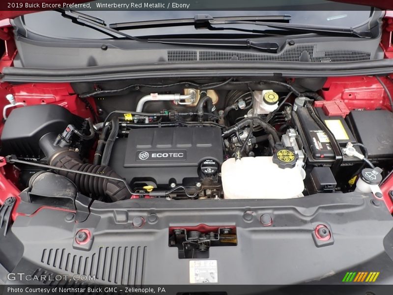Winterberry Red Metallic / Ebony 2019 Buick Encore Preferred