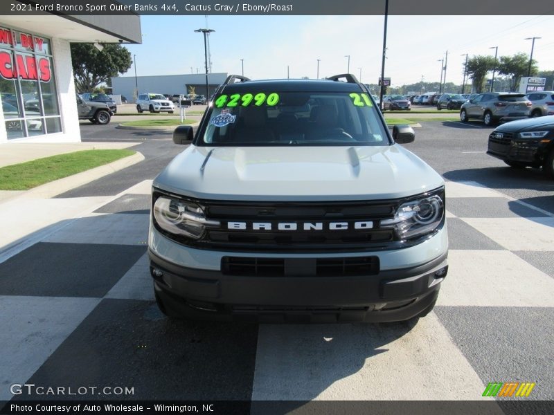 Cactus Gray / Ebony/Roast 2021 Ford Bronco Sport Outer Banks 4x4