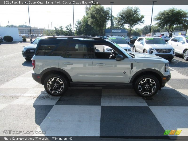 Cactus Gray / Ebony/Roast 2021 Ford Bronco Sport Outer Banks 4x4