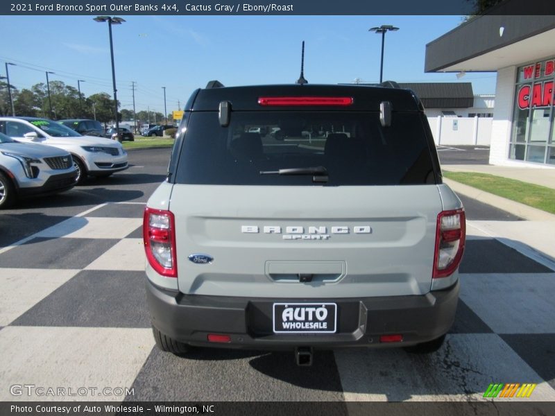 Cactus Gray / Ebony/Roast 2021 Ford Bronco Sport Outer Banks 4x4