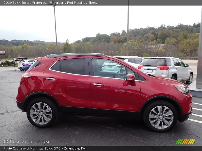 Winterberry Red Metallic / Ebony 2019 Buick Encore Preferred