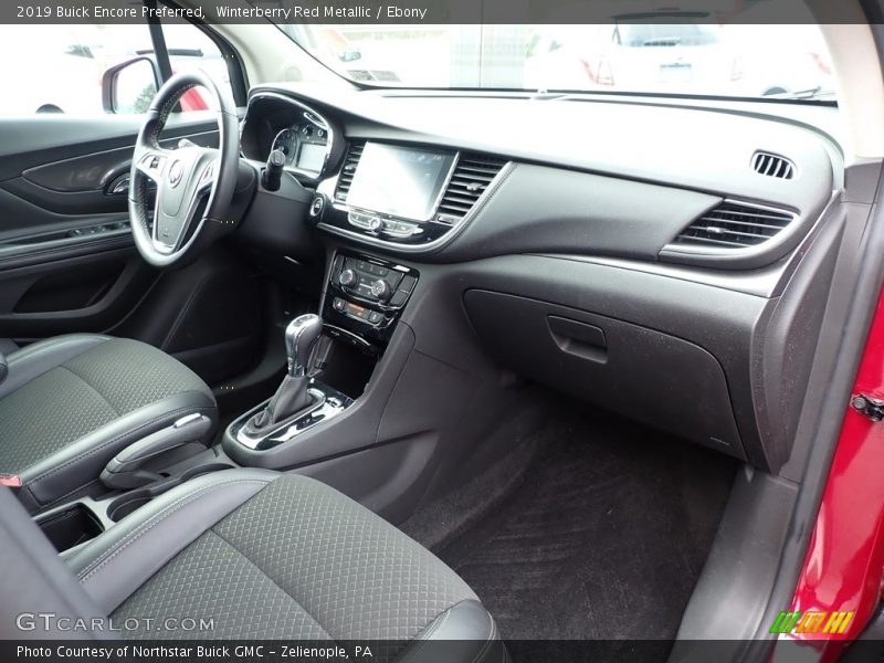 Winterberry Red Metallic / Ebony 2019 Buick Encore Preferred