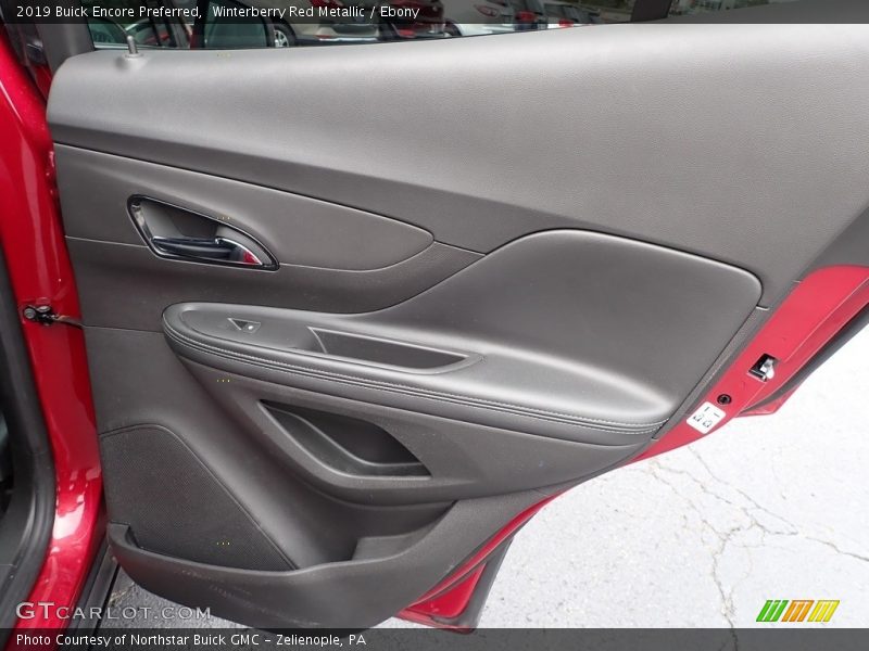 Winterberry Red Metallic / Ebony 2019 Buick Encore Preferred
