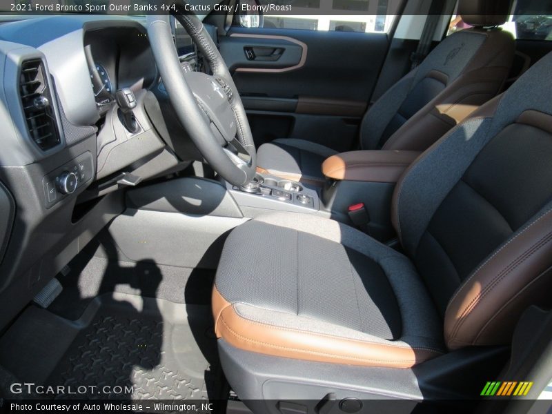 Cactus Gray / Ebony/Roast 2021 Ford Bronco Sport Outer Banks 4x4
