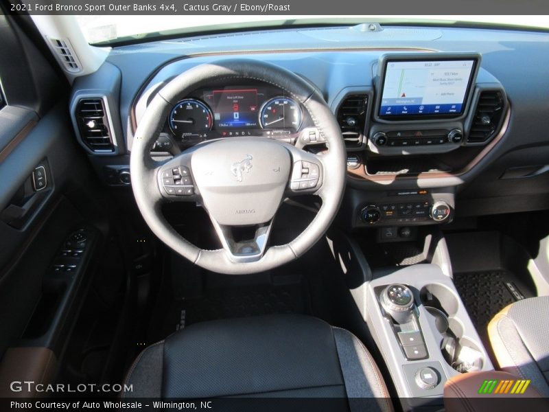 Cactus Gray / Ebony/Roast 2021 Ford Bronco Sport Outer Banks 4x4