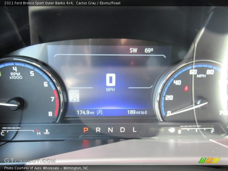 Cactus Gray / Ebony/Roast 2021 Ford Bronco Sport Outer Banks 4x4