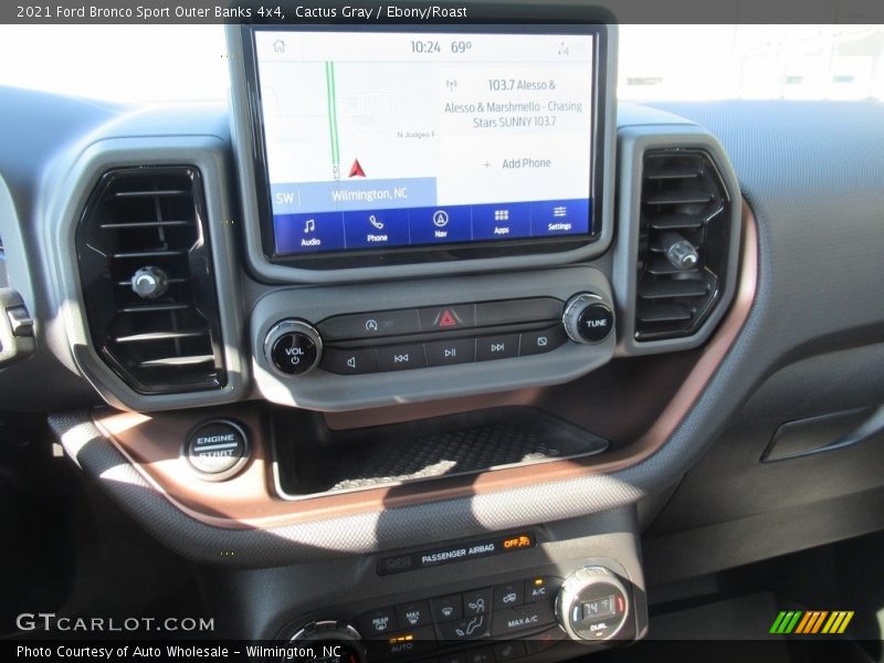 Cactus Gray / Ebony/Roast 2021 Ford Bronco Sport Outer Banks 4x4