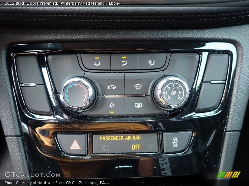 Winterberry Red Metallic / Ebony 2019 Buick Encore Preferred