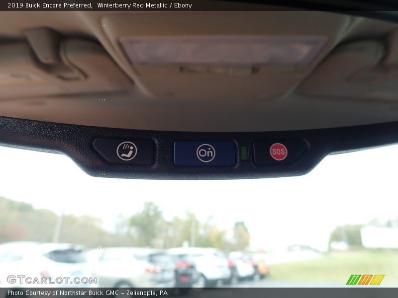 Winterberry Red Metallic / Ebony 2019 Buick Encore Preferred