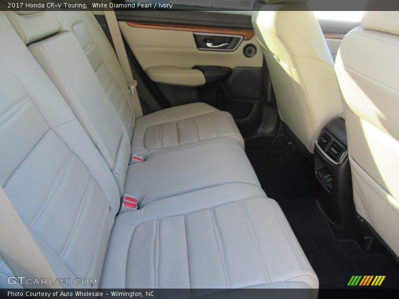 White Diamond Pearl / Ivory 2017 Honda CR-V Touring