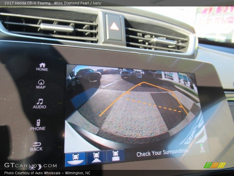White Diamond Pearl / Ivory 2017 Honda CR-V Touring