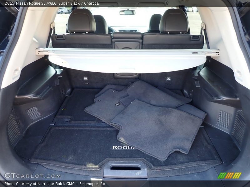 Super Black / Charcoal 2015 Nissan Rogue SL AWD