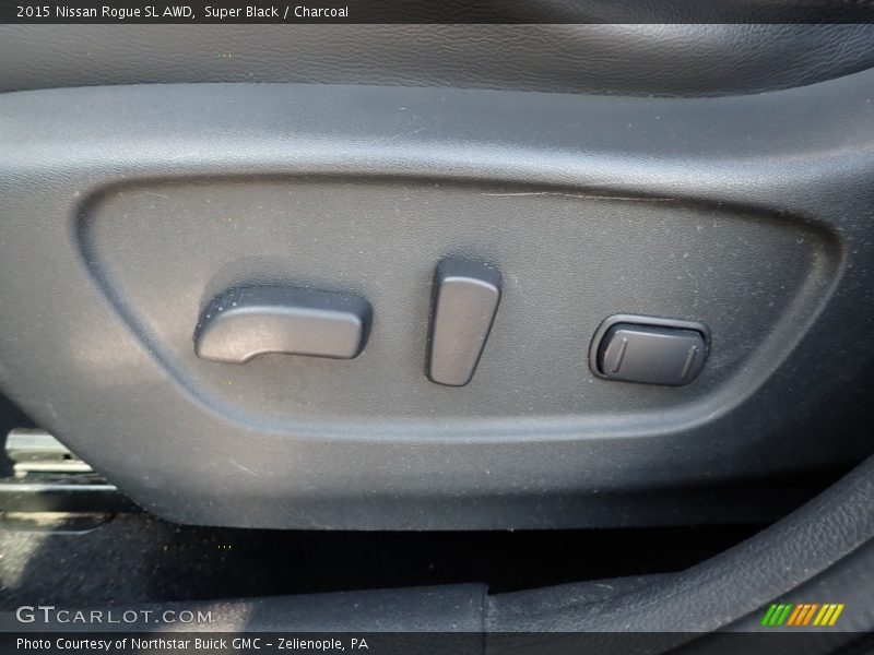 Super Black / Charcoal 2015 Nissan Rogue SL AWD