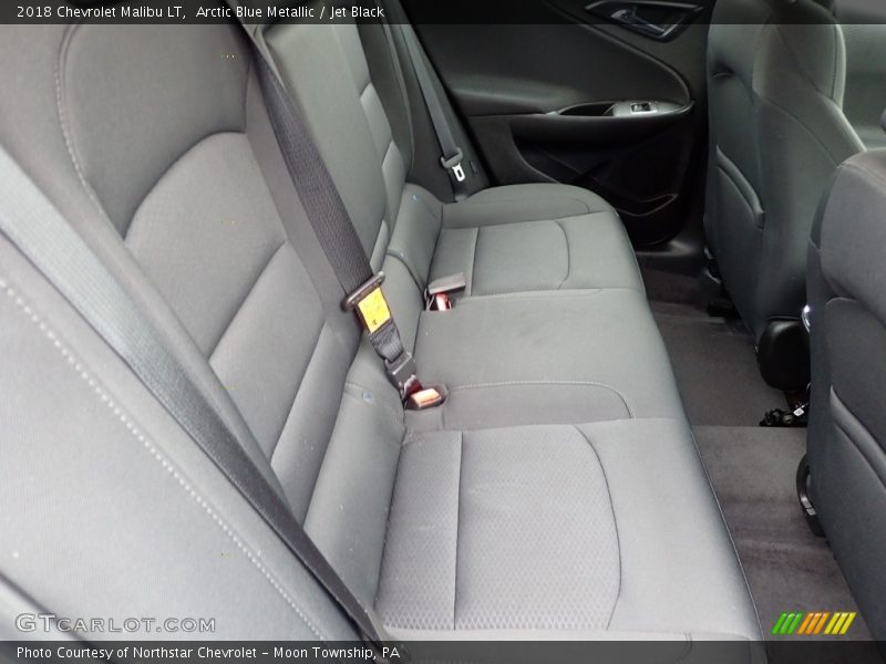 Arctic Blue Metallic / Jet Black 2018 Chevrolet Malibu LT