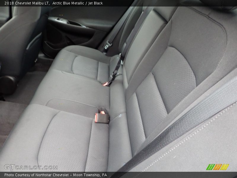 Arctic Blue Metallic / Jet Black 2018 Chevrolet Malibu LT