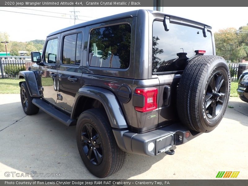 Granite Crystal Metallic / Black 2020 Jeep Wrangler Unlimited Altitude 4x4