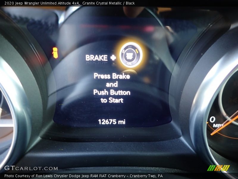 Granite Crystal Metallic / Black 2020 Jeep Wrangler Unlimited Altitude 4x4
