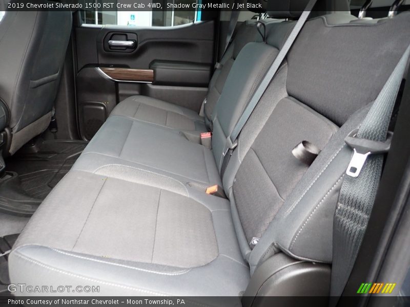 Shadow Gray Metallic / Jet Black 2019 Chevrolet Silverado 1500 RST Crew Cab 4WD
