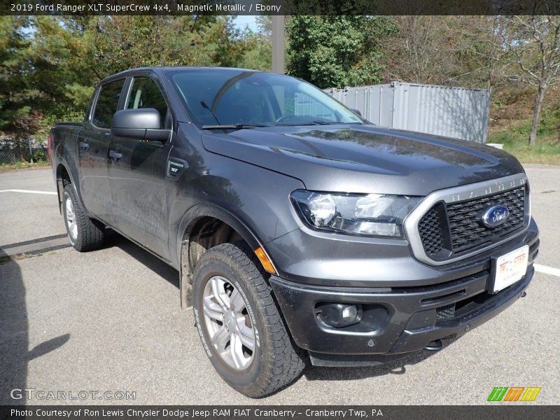 Magnetic Metallic / Ebony 2019 Ford Ranger XLT SuperCrew 4x4