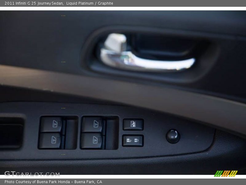 Liquid Platinum / Graphite 2011 Infiniti G 25 Journey Sedan