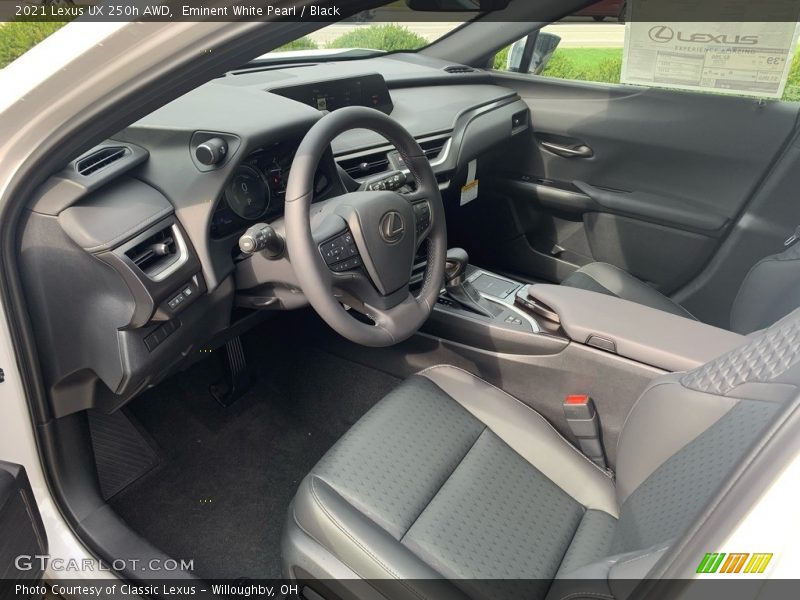 2021 UX 250h AWD Black Interior
