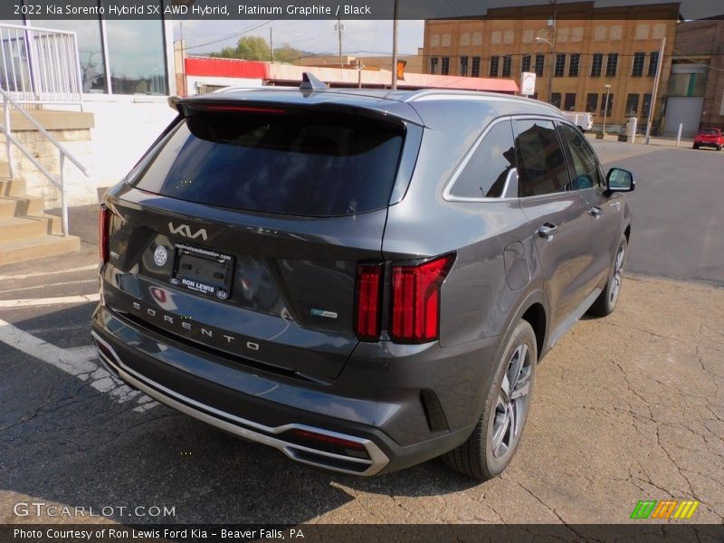 Platinum Graphite / Black 2022 Kia Sorento Hybrid SX AWD Hybrid