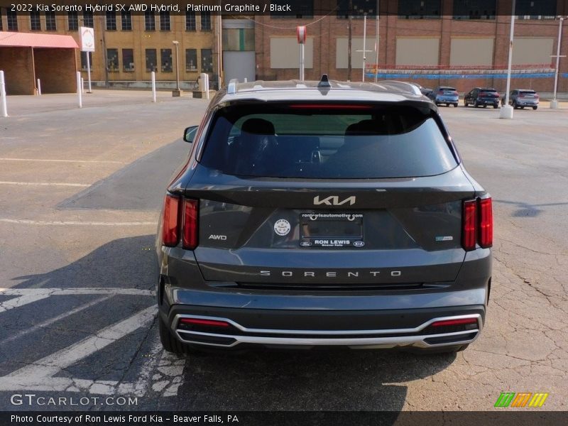 Platinum Graphite / Black 2022 Kia Sorento Hybrid SX AWD Hybrid