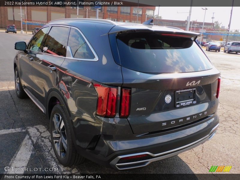 Platinum Graphite / Black 2022 Kia Sorento Hybrid SX AWD Hybrid