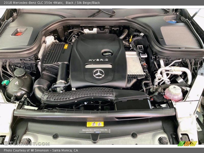 Black / Silk Beige/Black 2018 Mercedes-Benz GLC 350e 4Matic